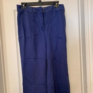 Wide leg crop pants from White House Black market